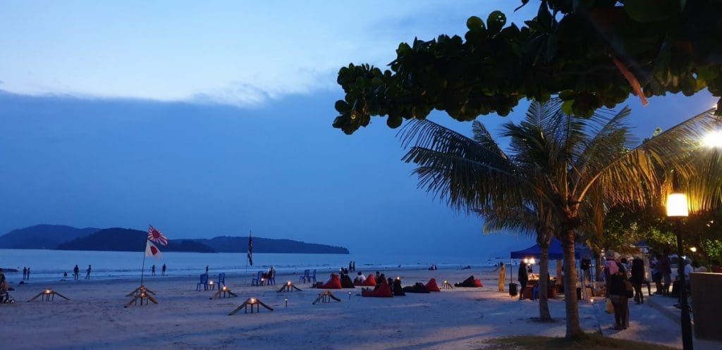 Cenang Beach Lankawi Evening