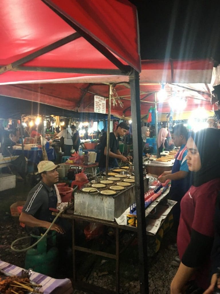 Crepe stall Langkawi Night Market
