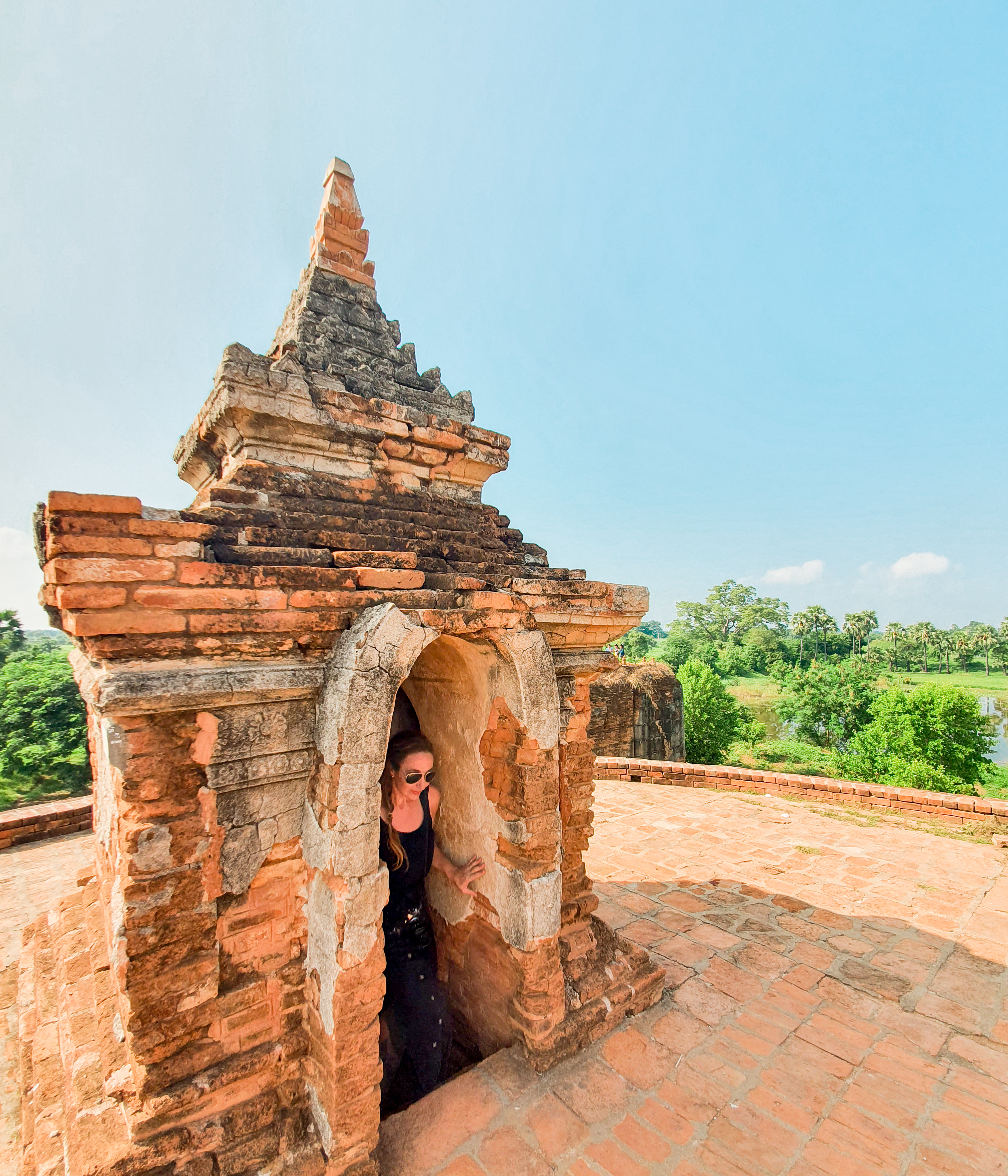 Inwa temples that are accessed from Mandalay
