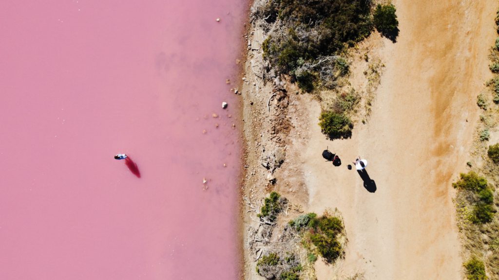 WA pink lake