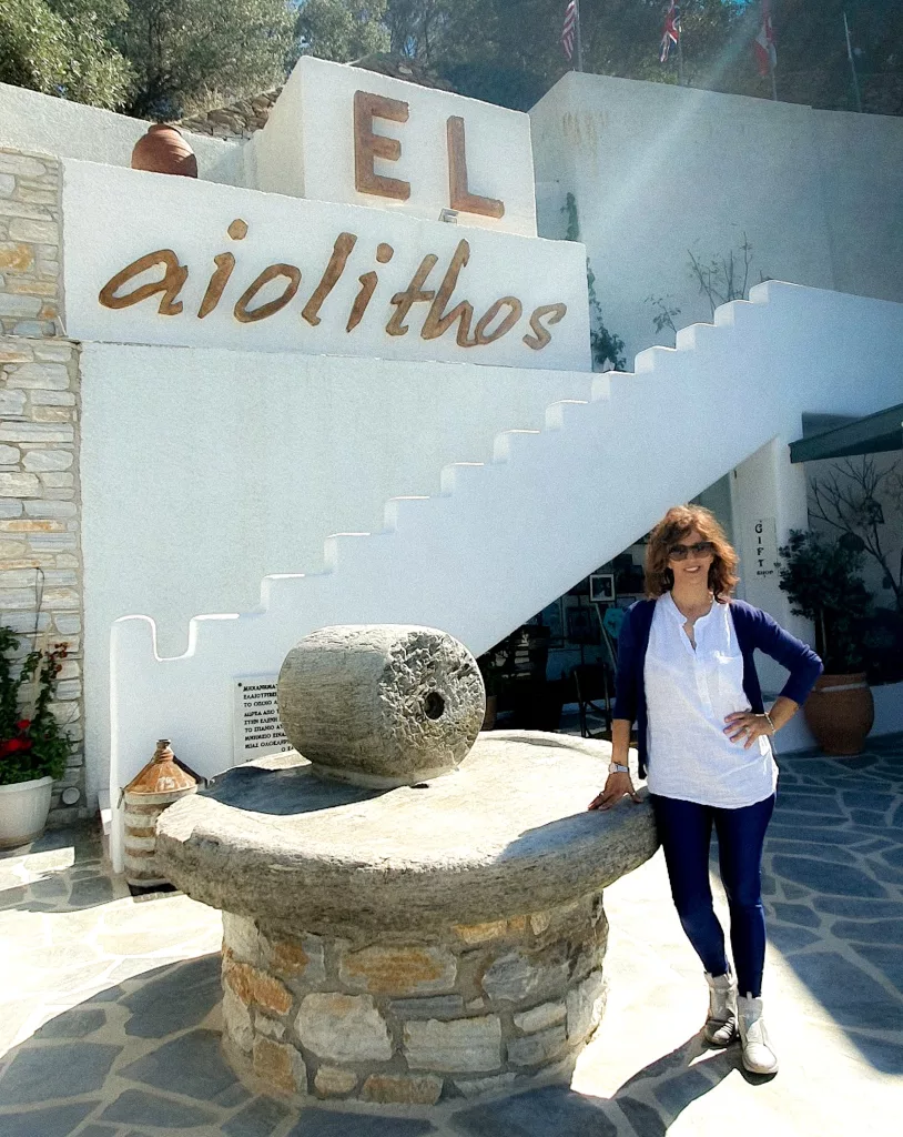 Helen at ELaiolithos Luxury Retreat Hotel