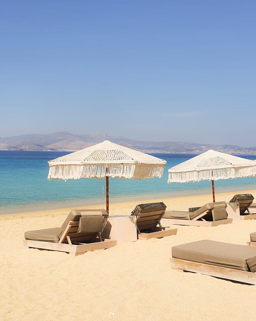 Agios Prokopios beach at Naxos