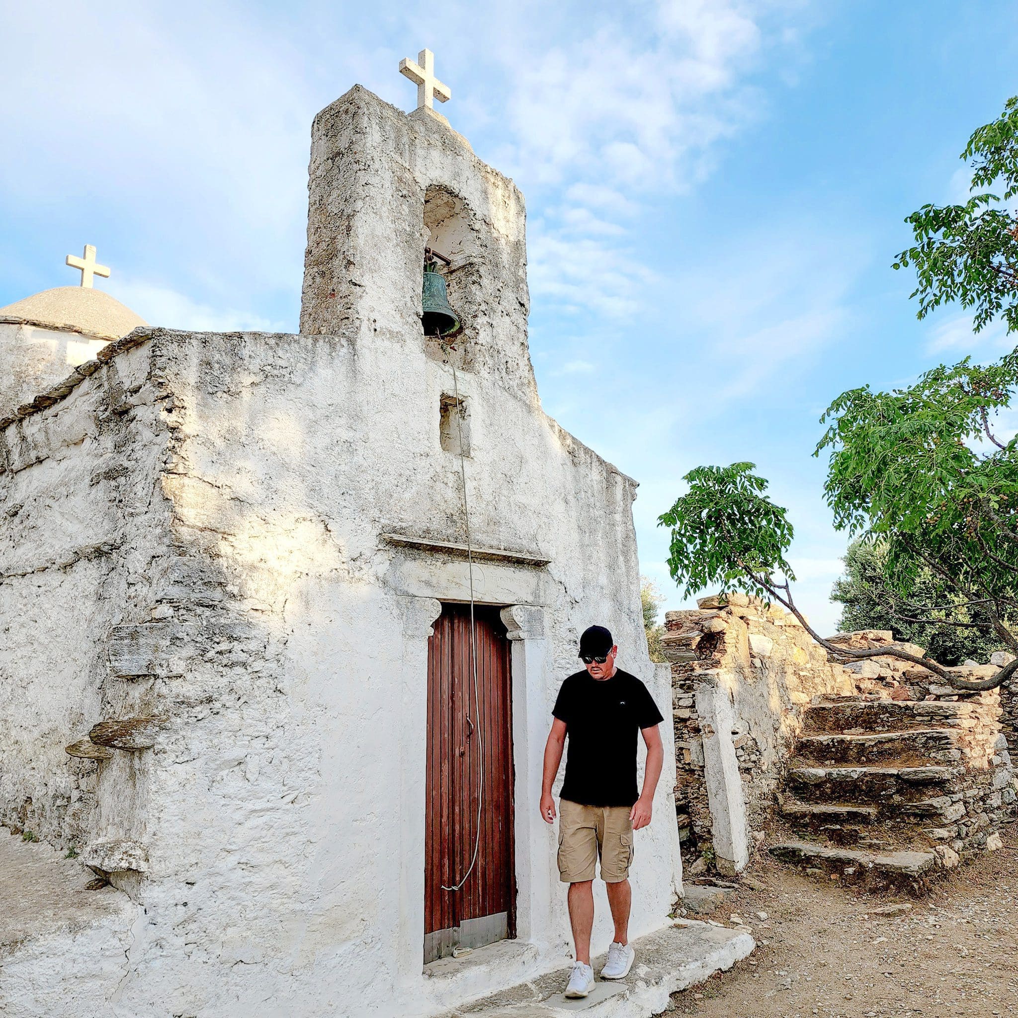 A church we found on hiking in Naxos