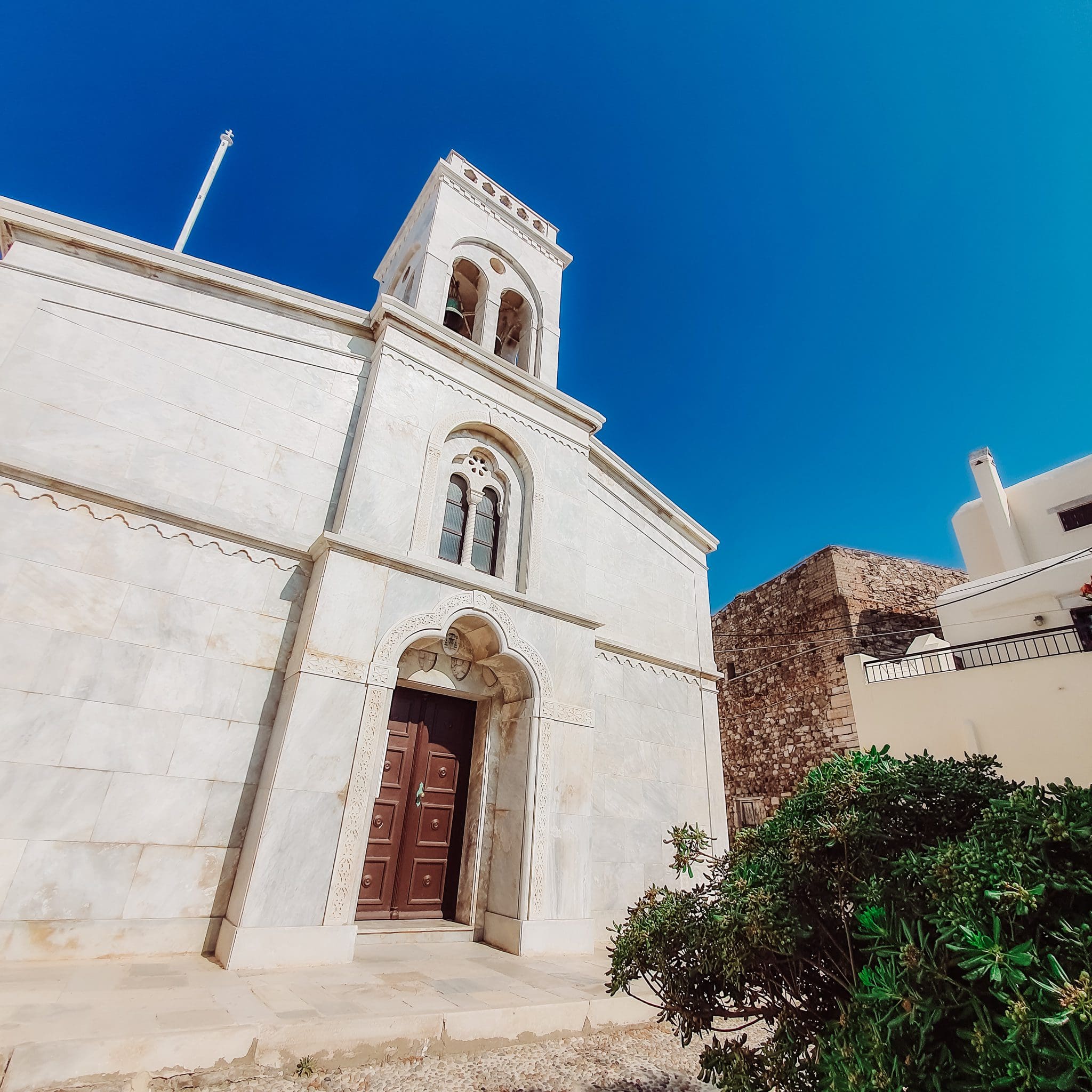 a church in the villages Naxos