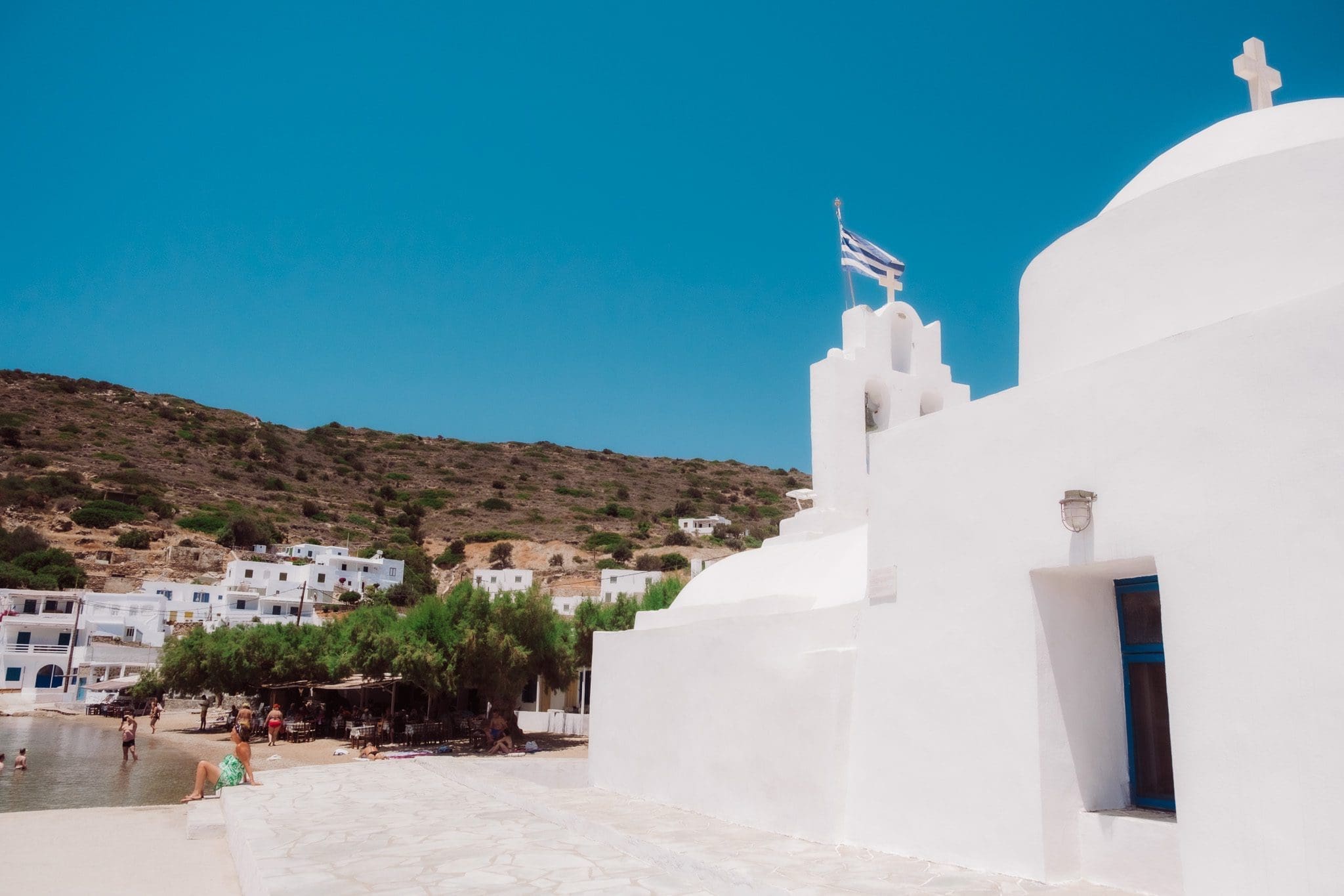 Church at Church at Vathi Beach Sifnos