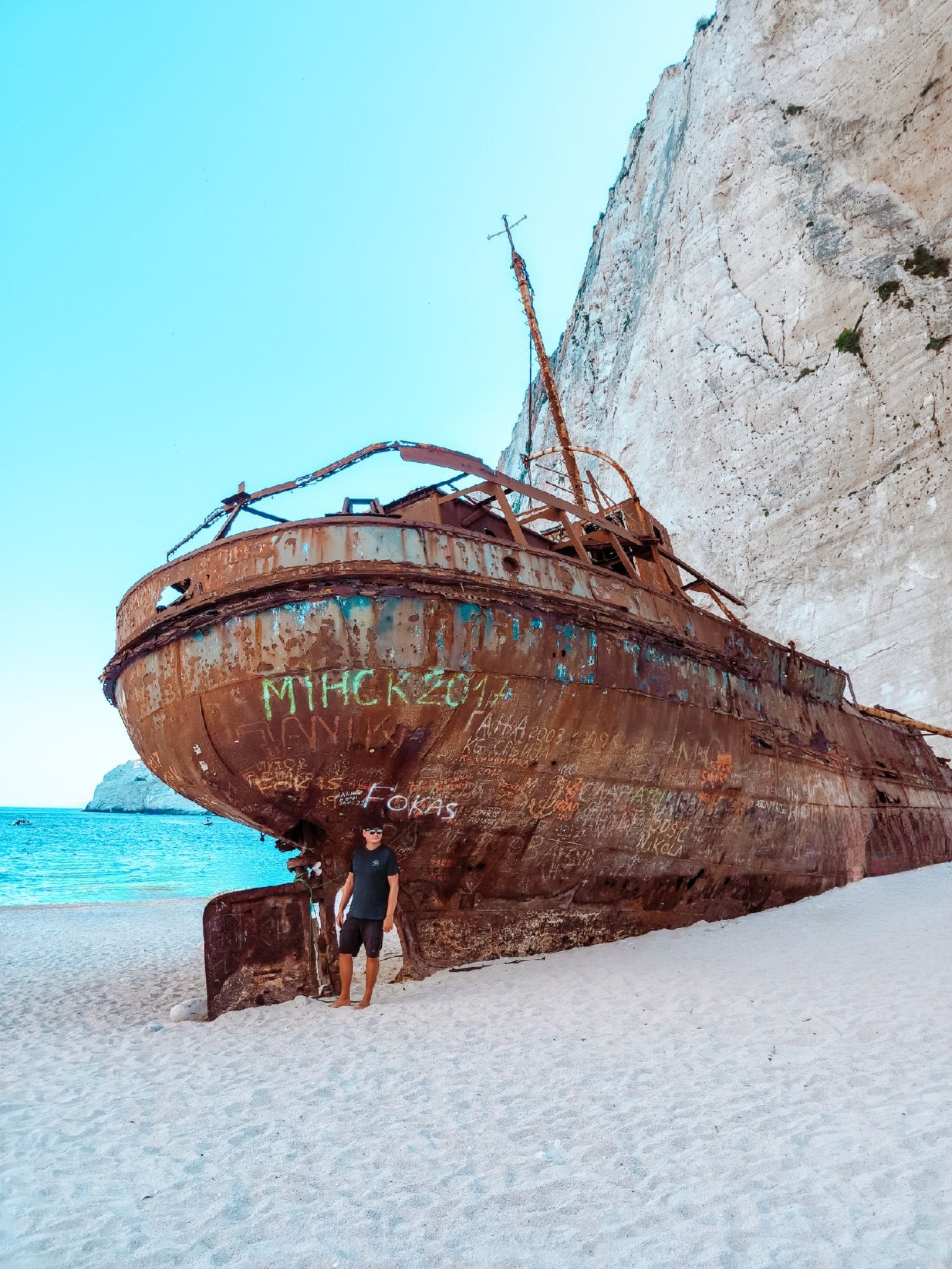 Zakynthos Shipwreck!