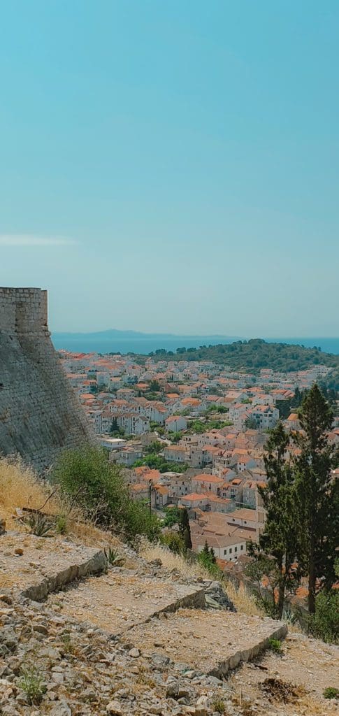 Fortress views over Hvar