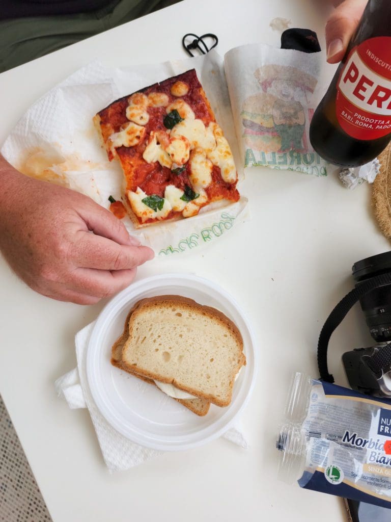 lunch on a budget at Latteria market Positano