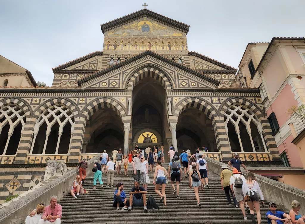 Duomo di Sant’Andrea Cathedral in Amalfi best places to go in Amalfi
