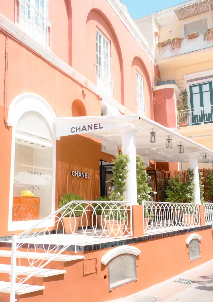 Chanel in Capri Italy