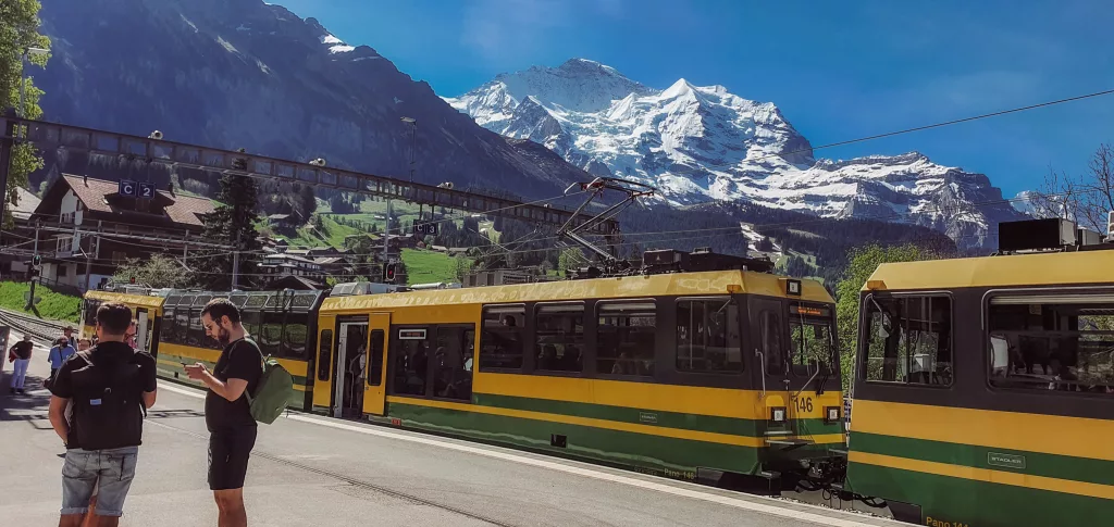 the train to Wengen