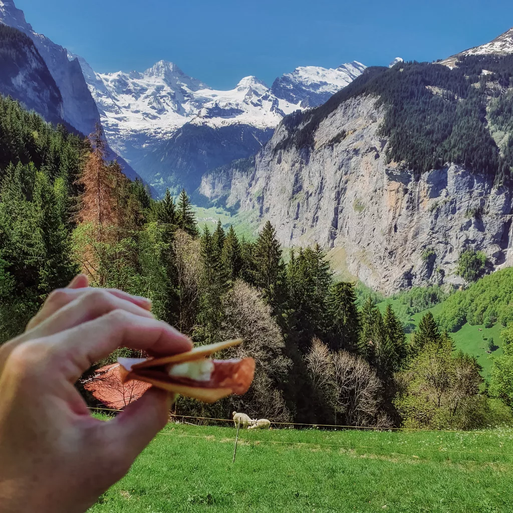 Schar gluten free crackers were perfect for my picnic in stunning Lauterbrunnen, why you should visit stunning lauterbrunnen