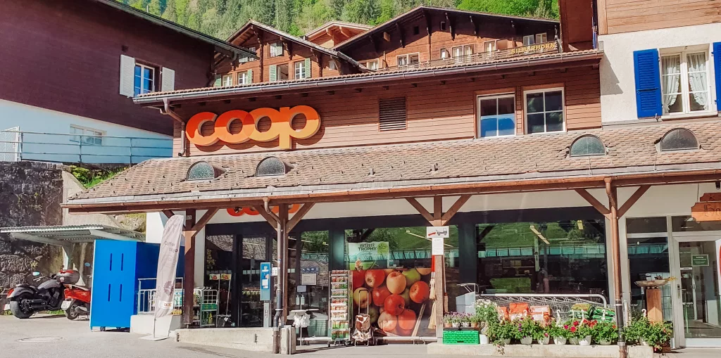 Coop Supermarket in Lauterbrunnen