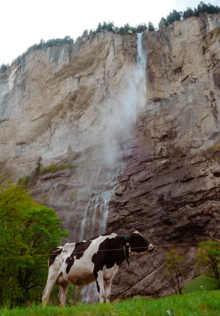 Staubbach Falls in Lauterbrunnen, why you should visit stunning Lauterbrunnen