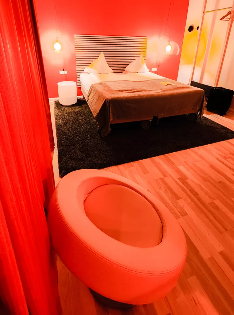 the ultra cool rooms at The Annex Hotel Copenhagen