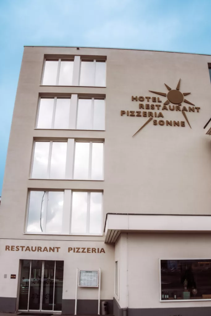 Hotel Sonne Pizzeria and Restaurant is the best place to stay in St Moritz