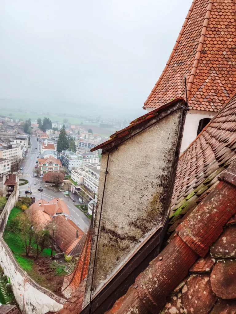 Views from the Turret at Thun Castle