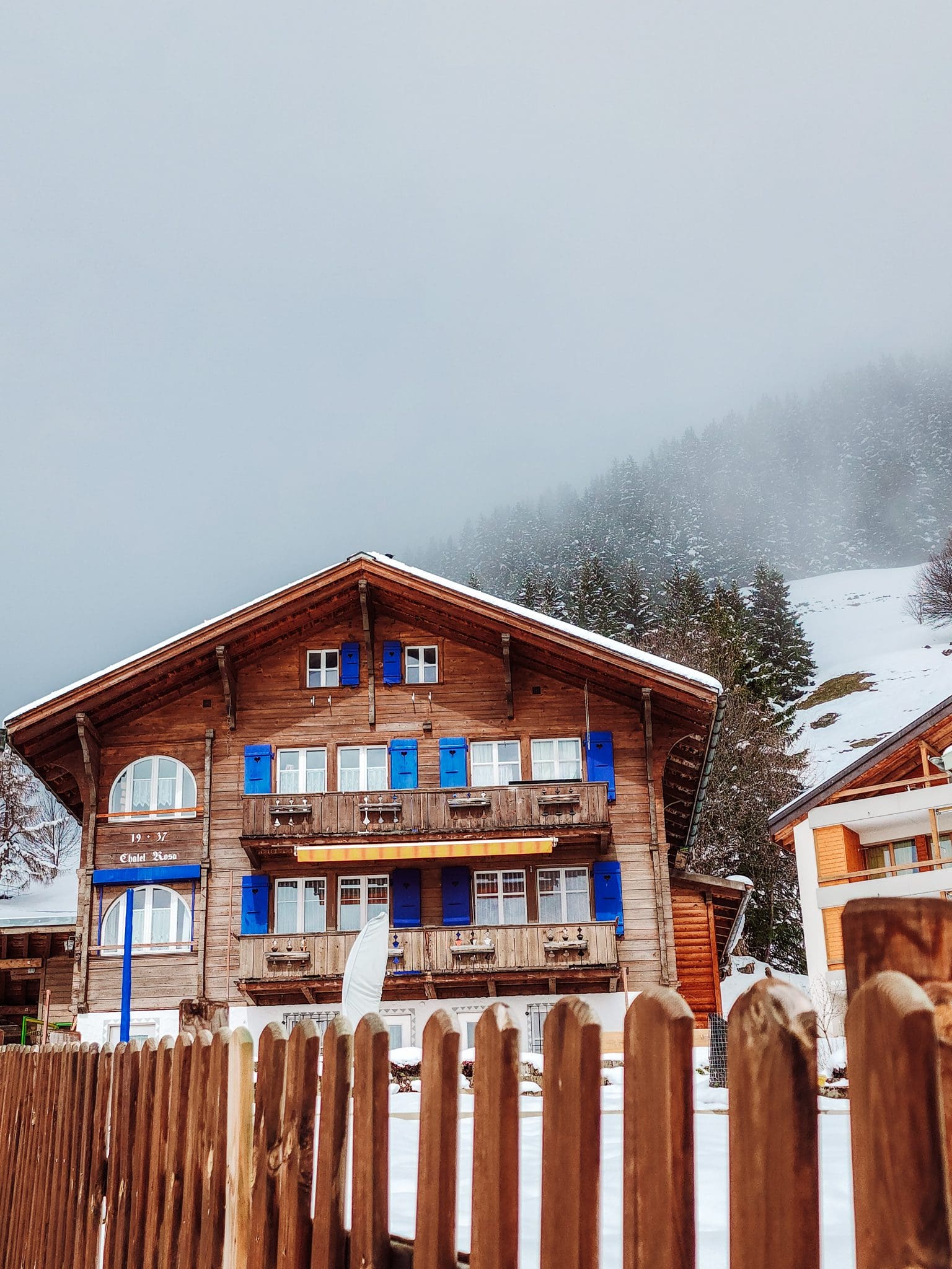 Murren is one the prettiest Swiss mountain villages