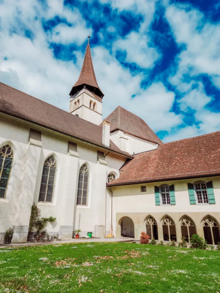 Inside the castle at Interlaken