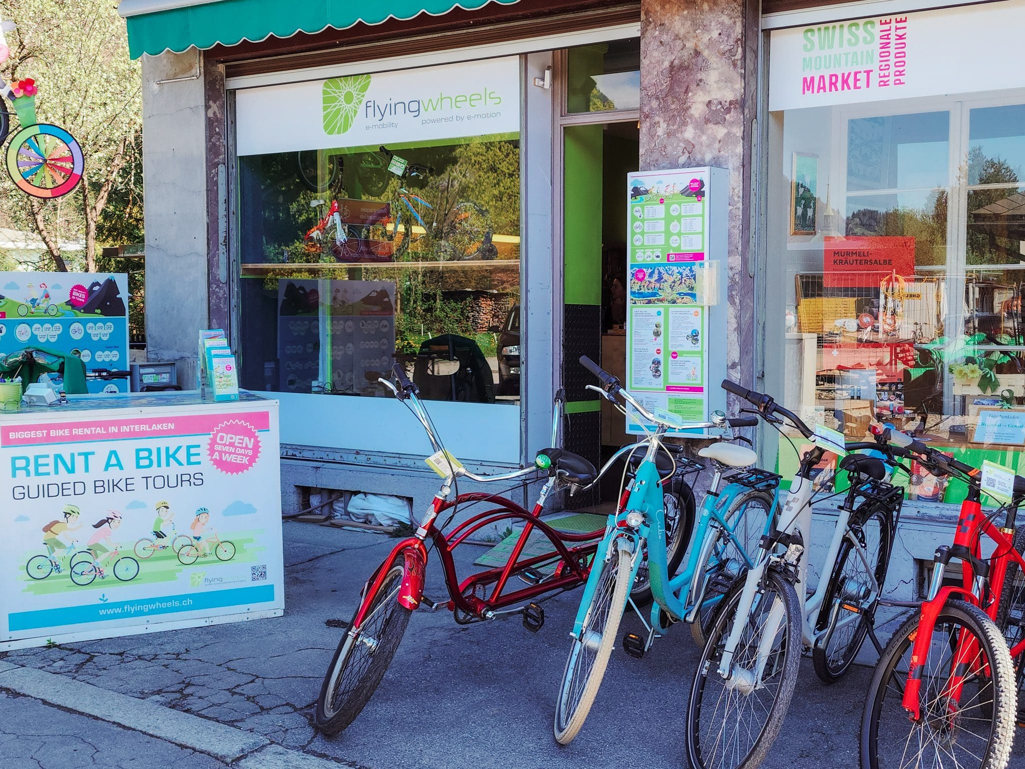 Bike hire in Interlaken