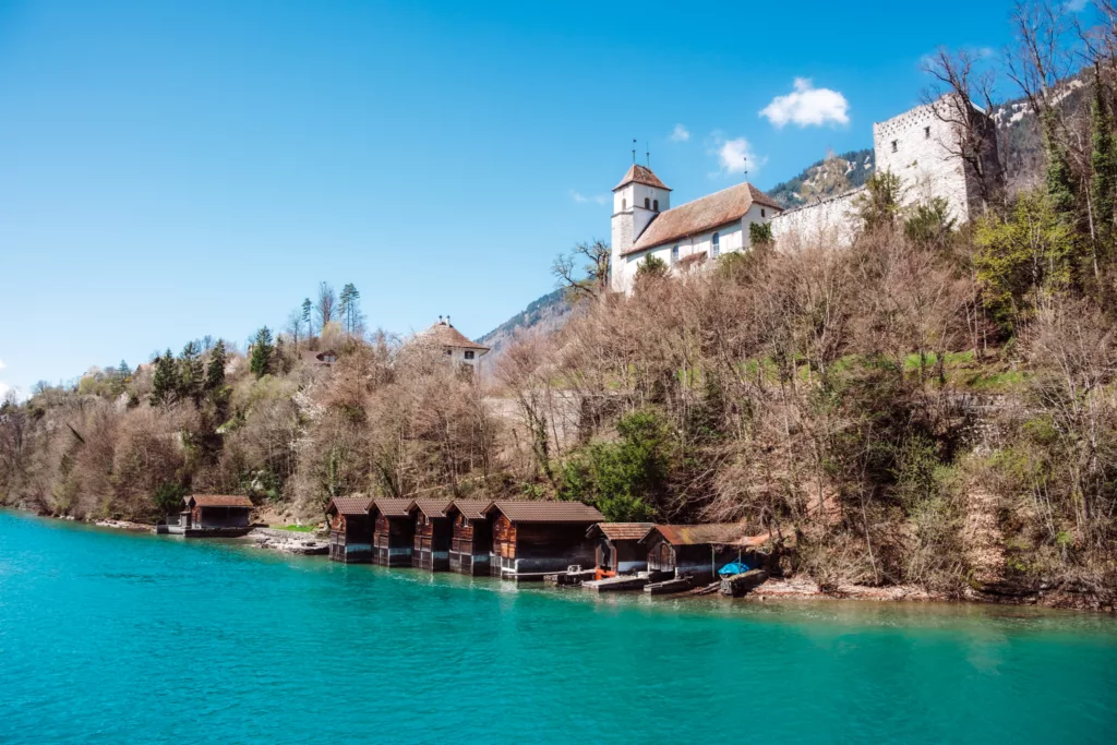 Lake Brienz is one of the best things to do in Interlaken