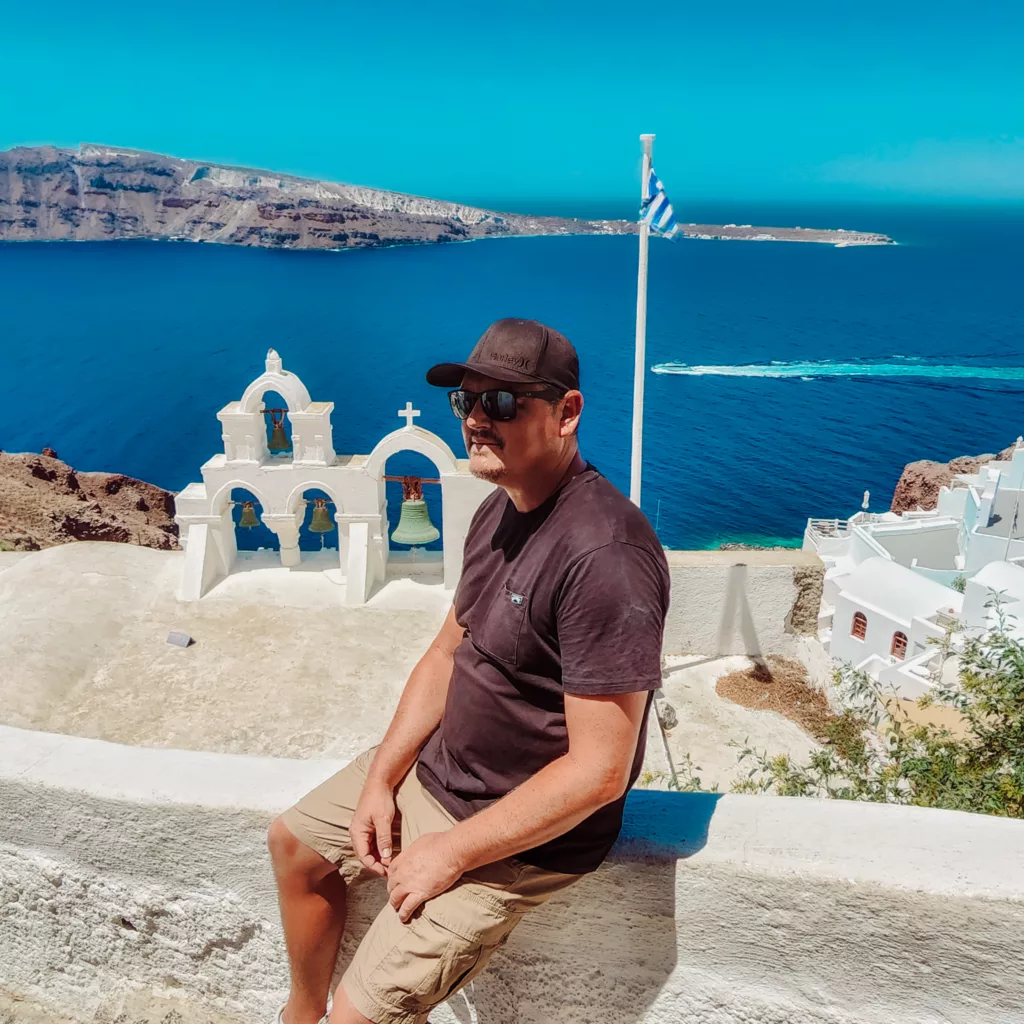 Oia viewpoints Santorinia