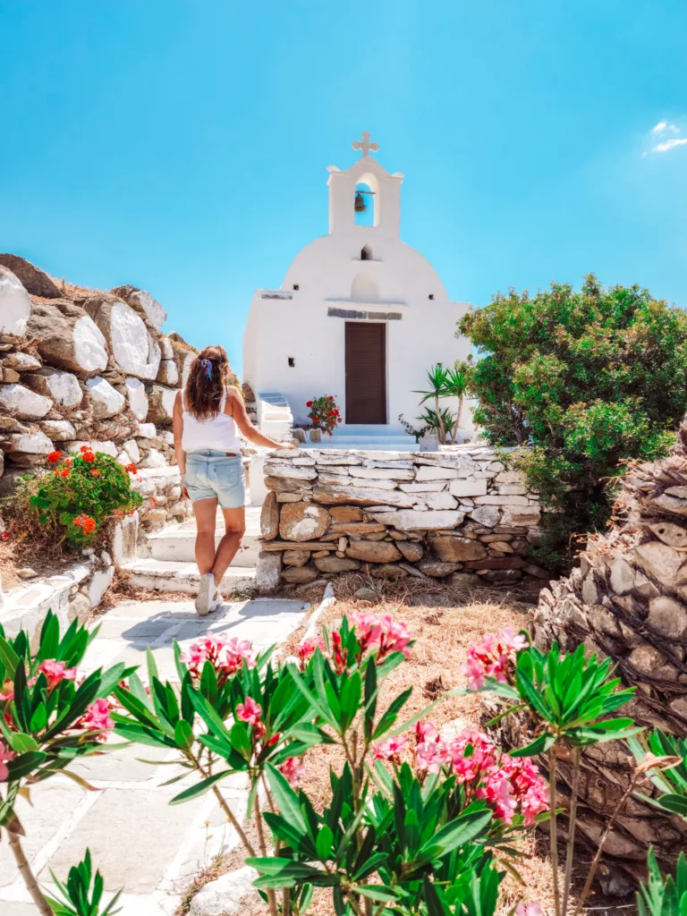 Ios is a stunning Greek Island, the 3 churches hike is epic
