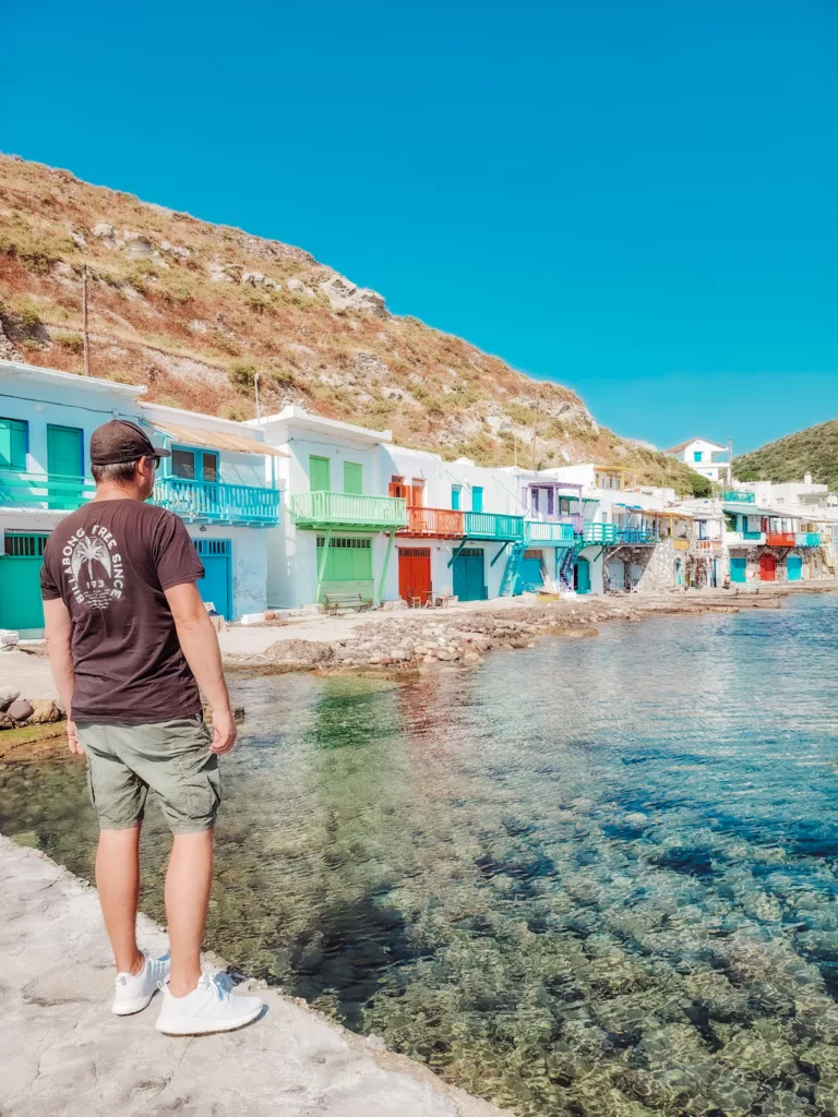 Klima fishing village has the cutest accommodation options on Milos