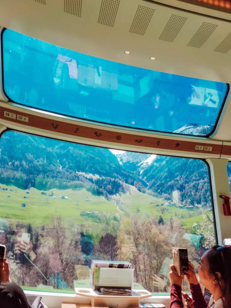 Great service on the Glacier Express