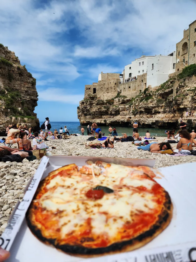 best gluten free pizza in polignano a mare