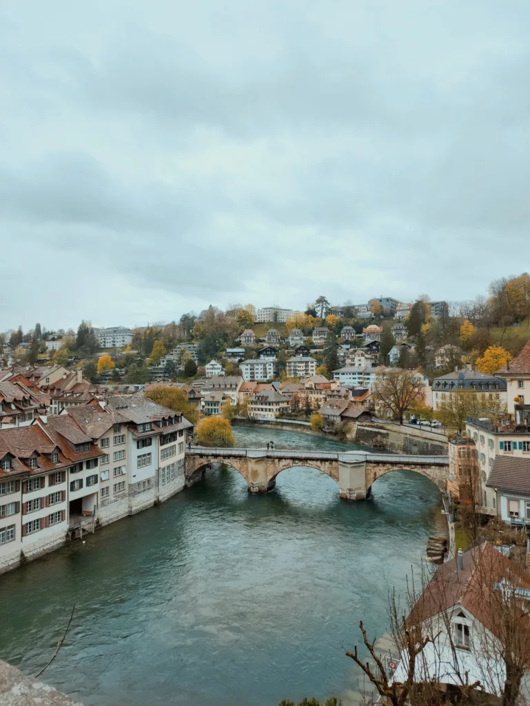 Aare river through Old Bern CIty the best things to do in Bern