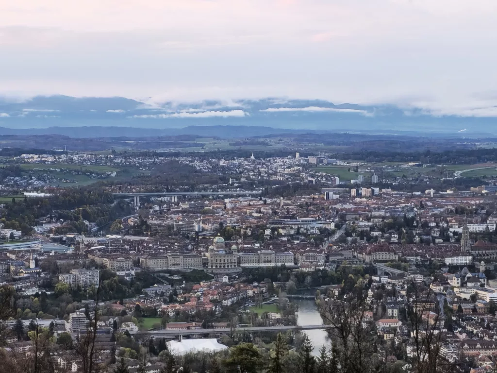 Views from Gurten Mountain the best things to do in Bern
