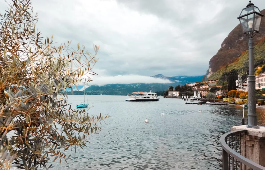 ferry on Lake Como