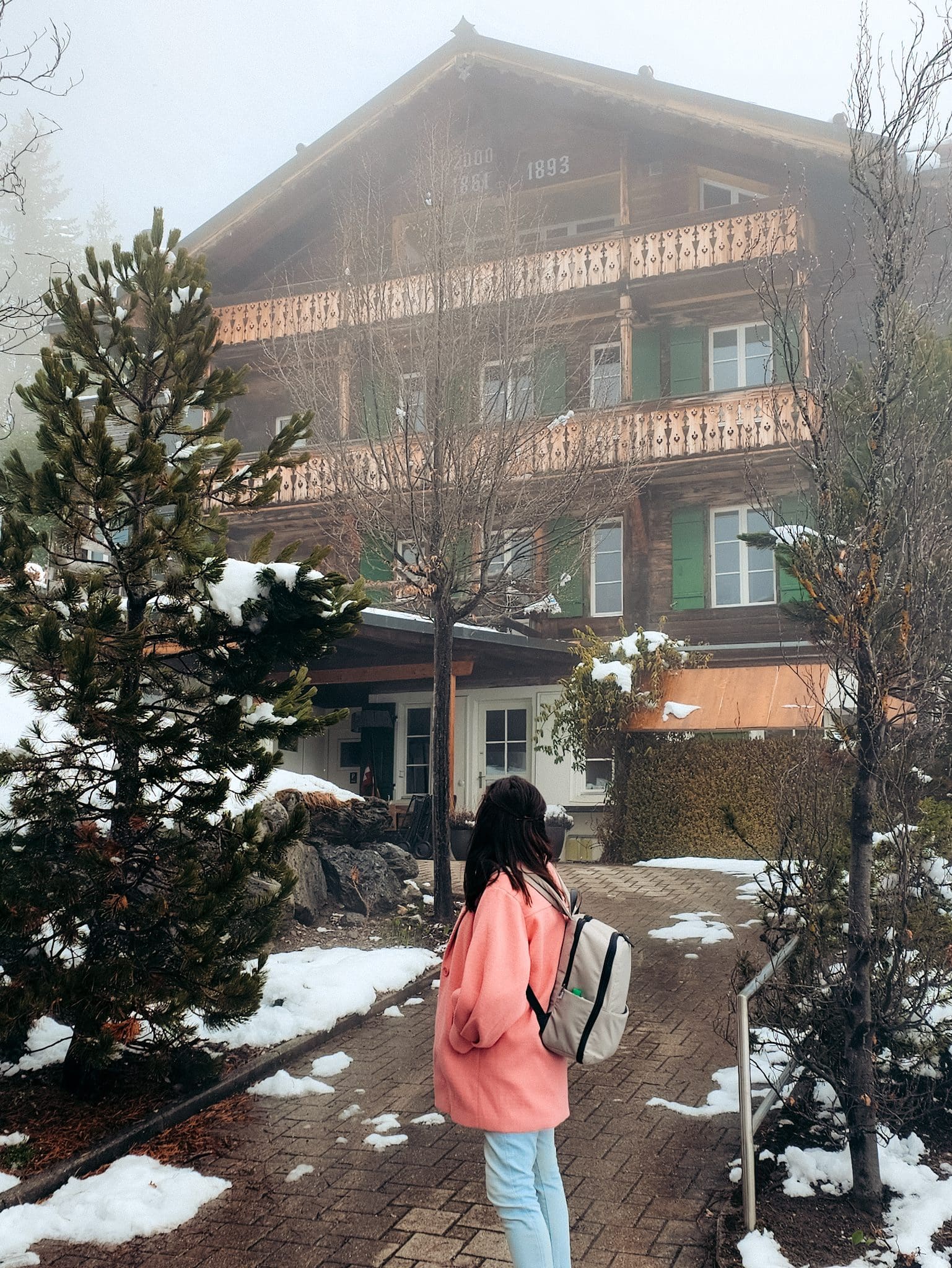 little chalets in Murren