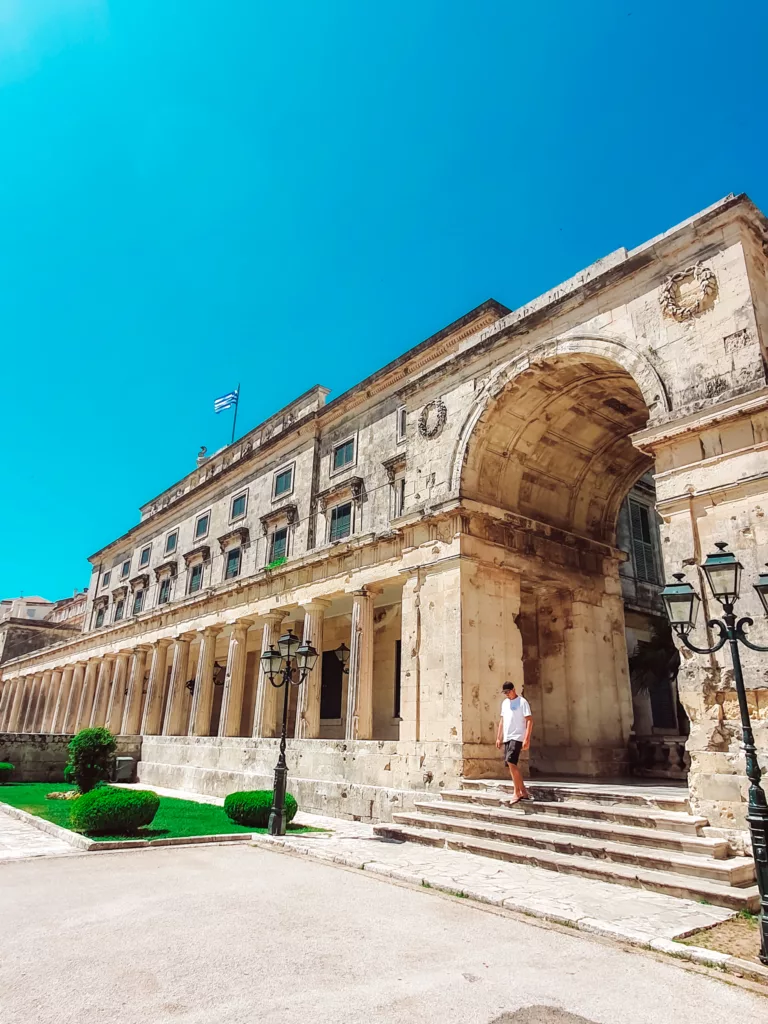 The Palace of Saint Michael and Saint George Corfu, Greece