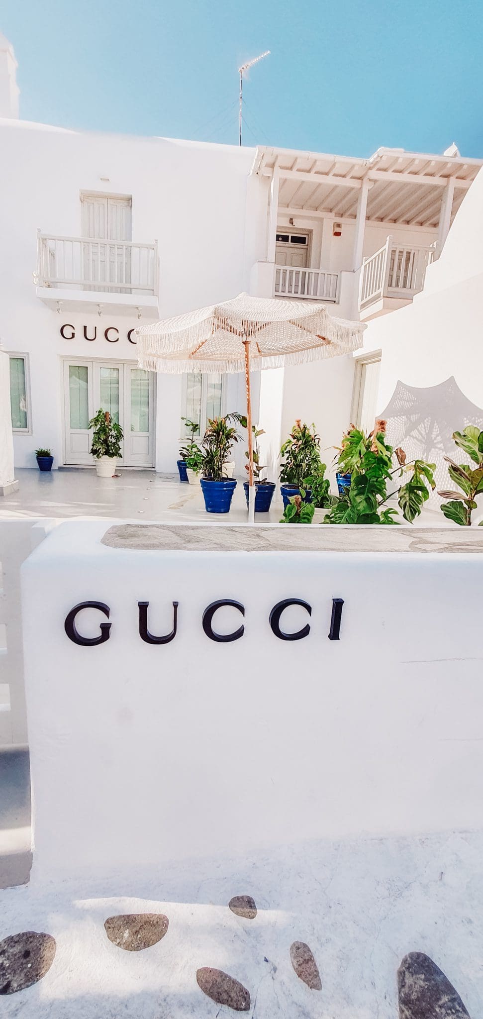 Gucci in Mykonos