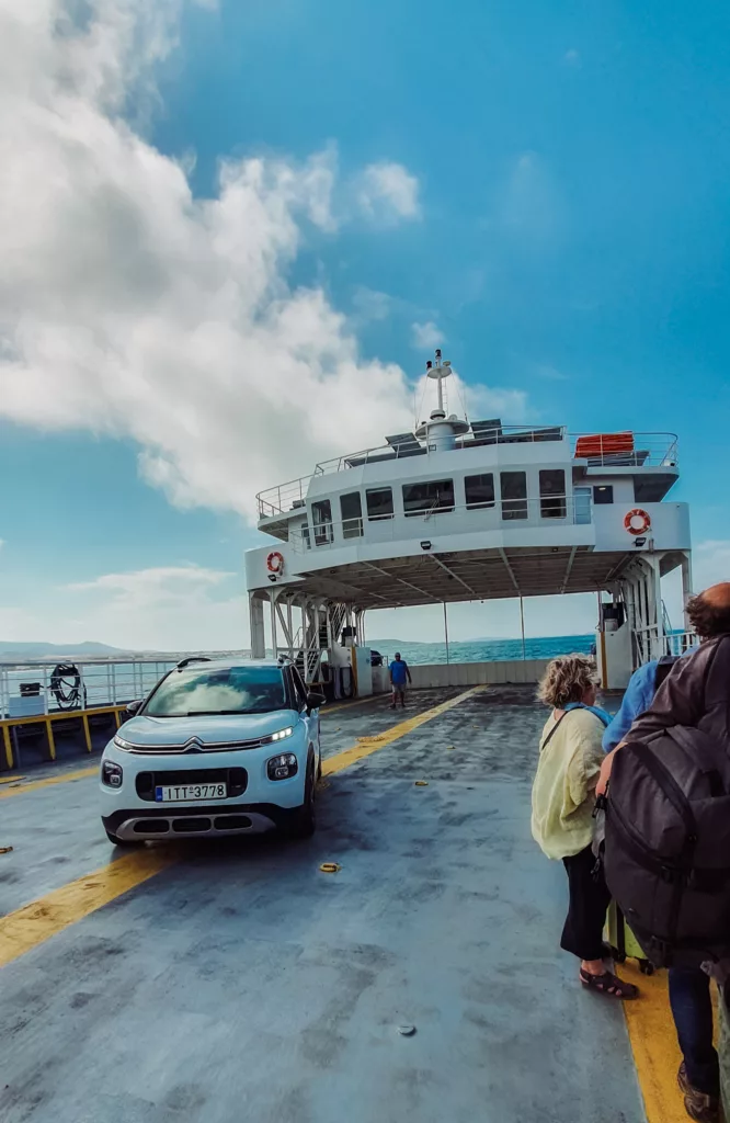 ferry to antiparos