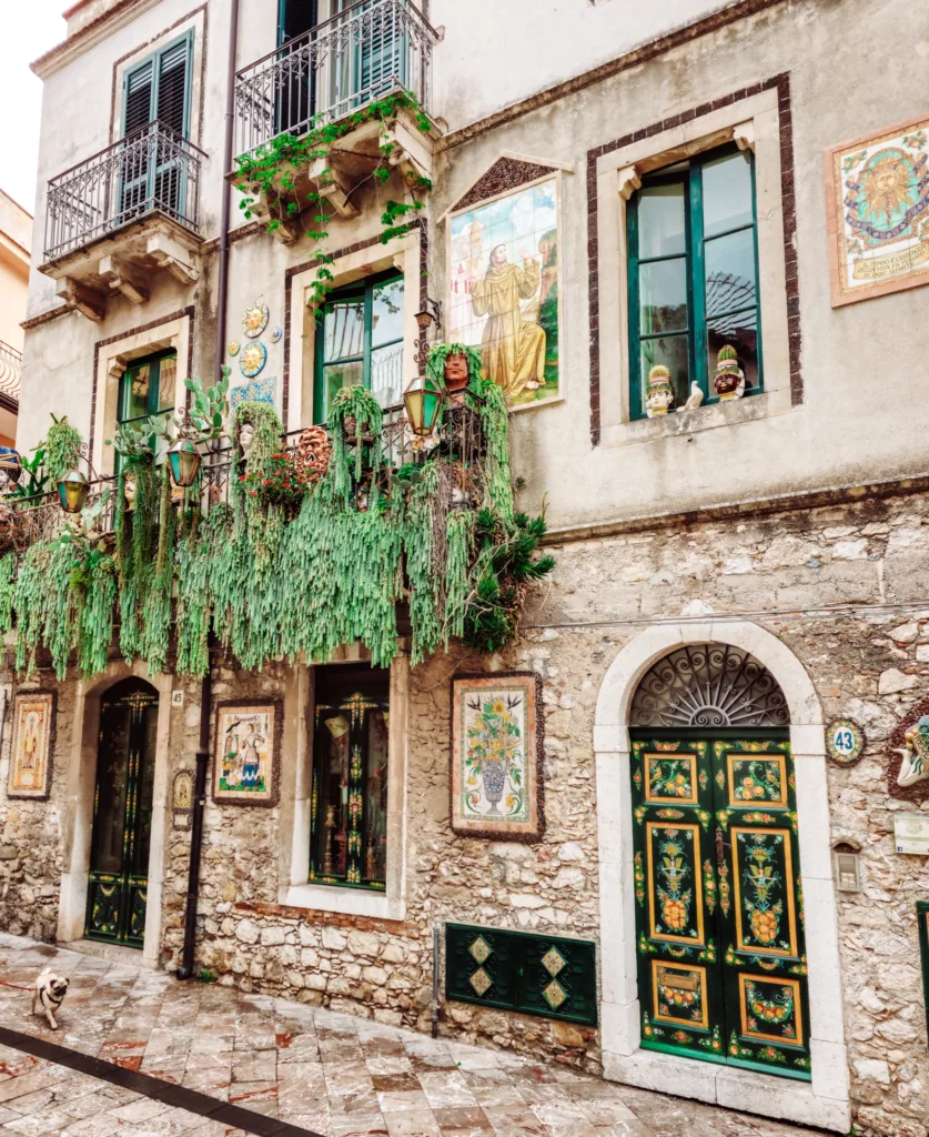 Tino Giammona House, hidden gem in Taormina, Sicily