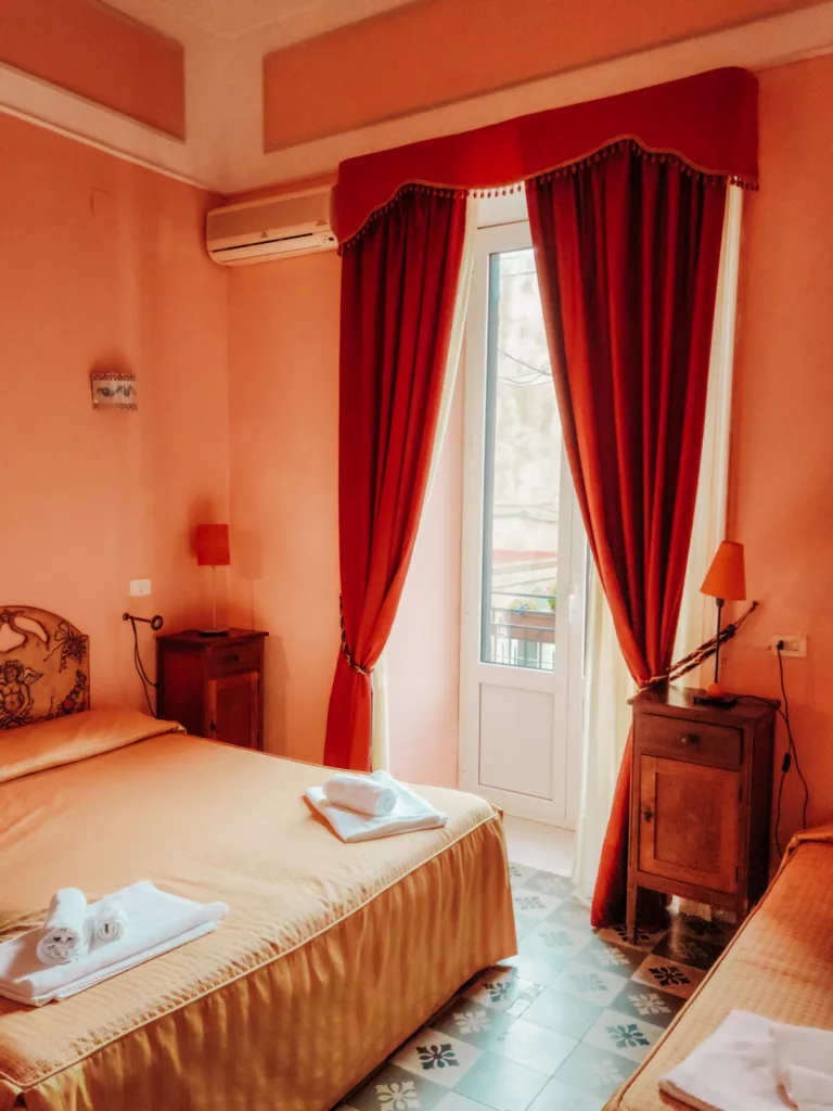 Our room in Villa Mabel, Taormina, Sicily
