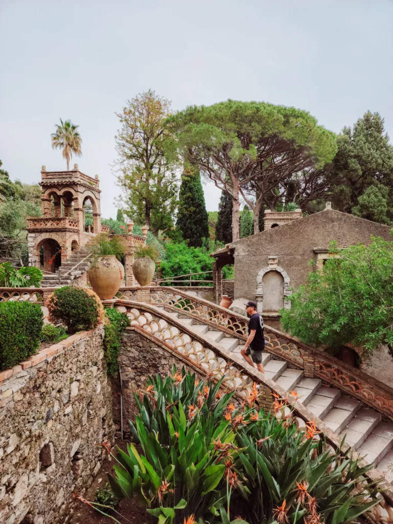 Villa communale, Taormina, Sicily
