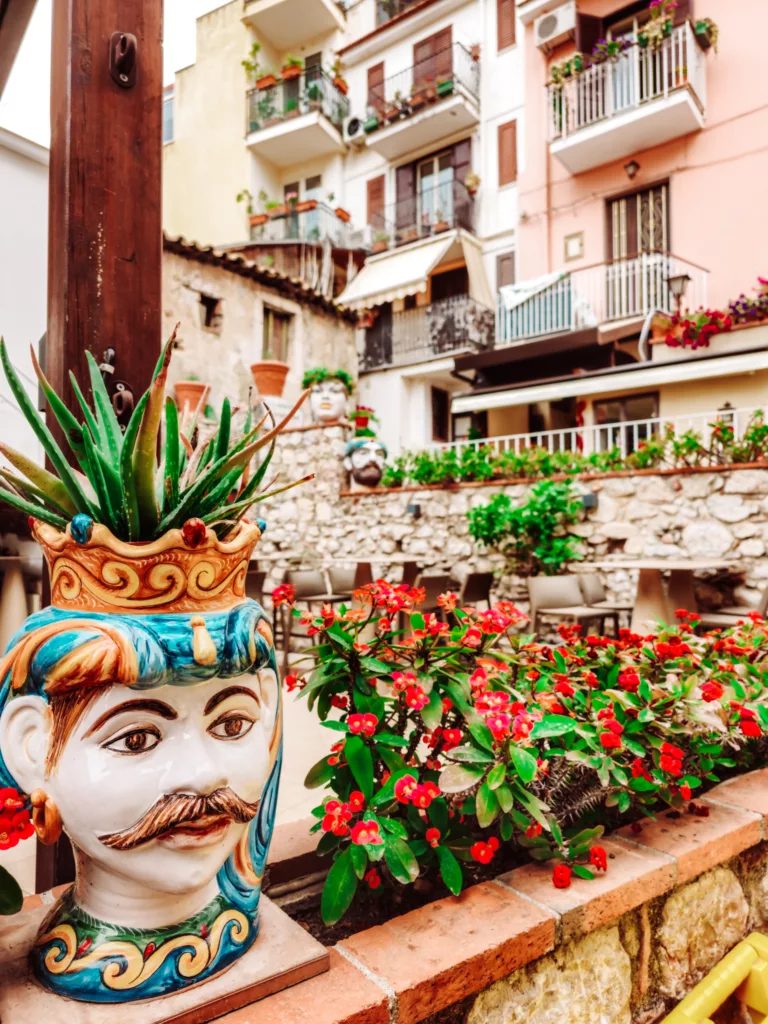 pretty details around Taormina