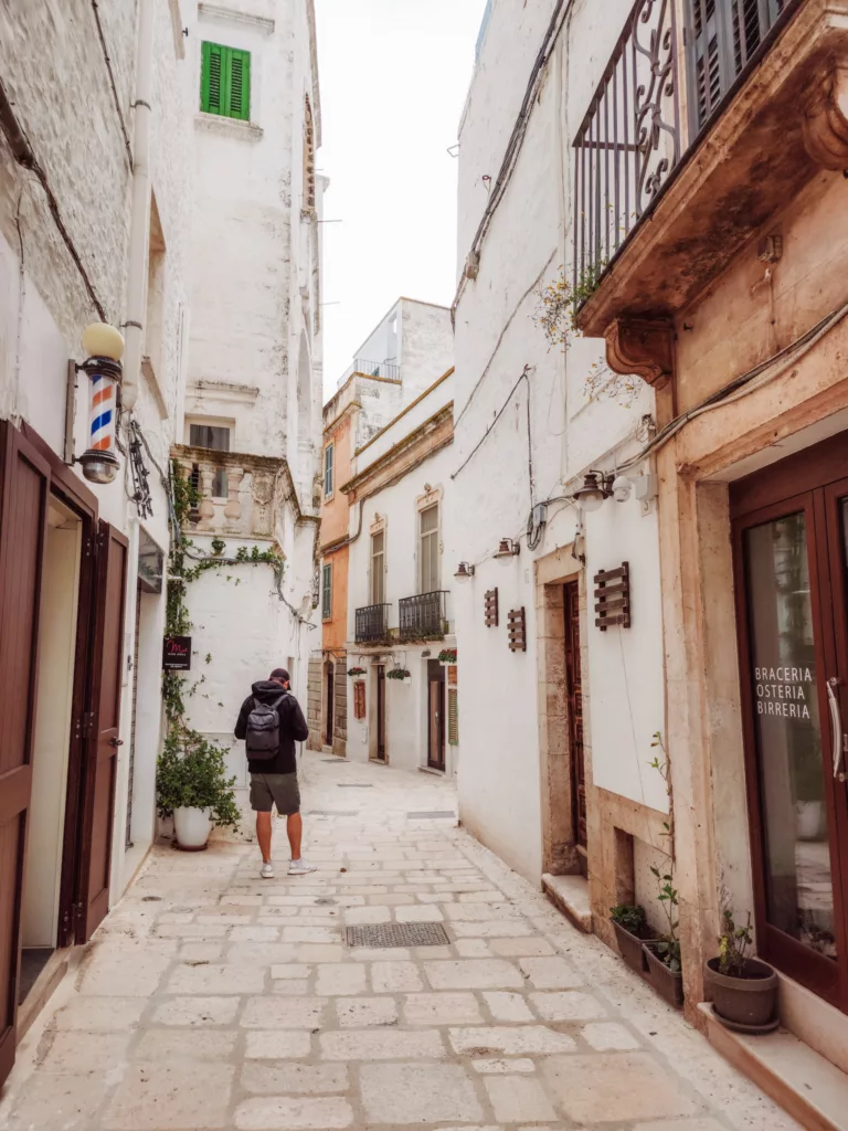 Cisternino is the most charming town in Puglia, Italy