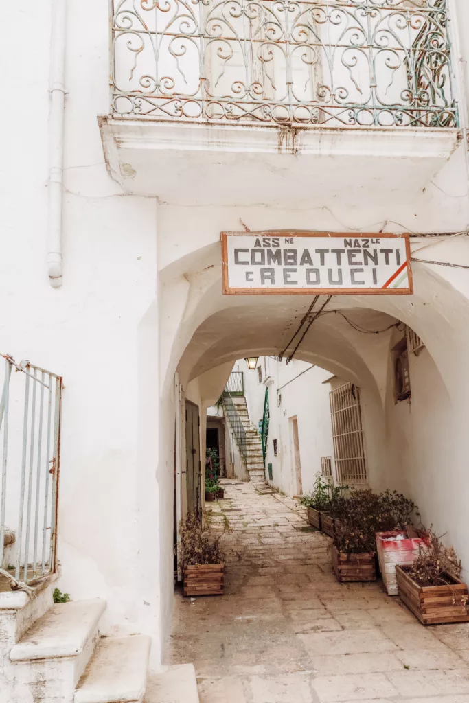 Cisternino is the most charming town in Puglia, Italy