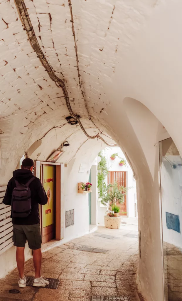 Cisternino is the most charming town in Puglia, Italy