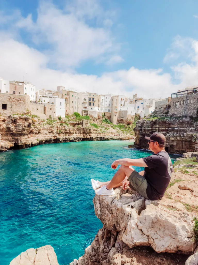 Views to Polignano a Mare, Puglia