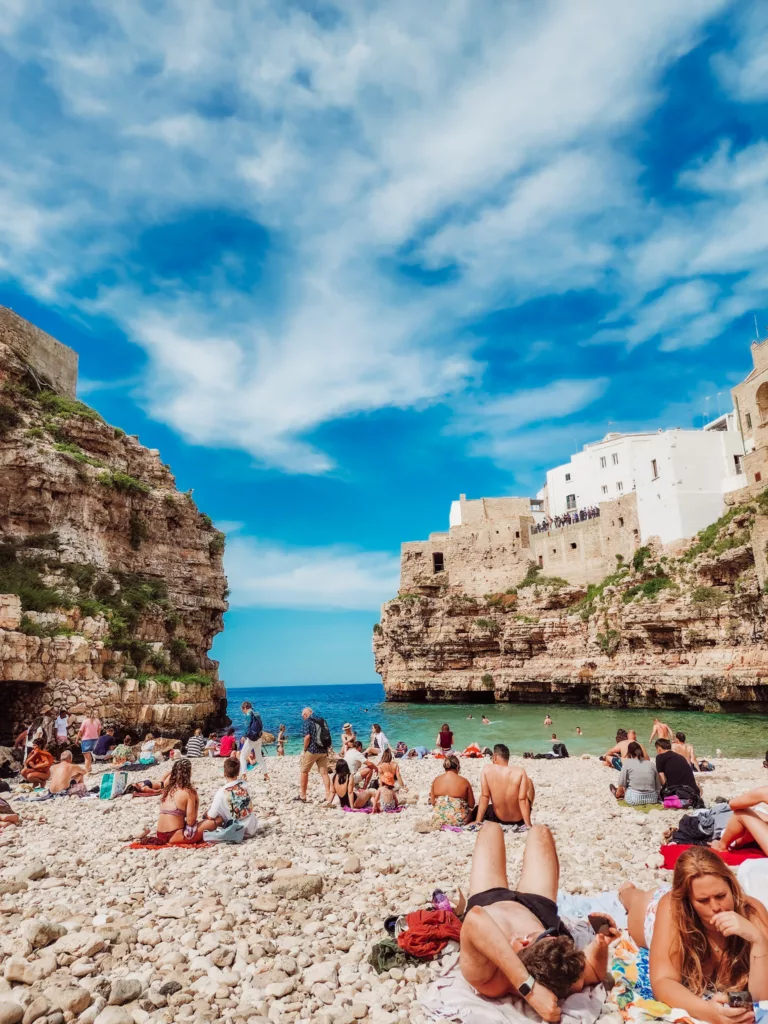 Views to Polignano a Mare, Puglia