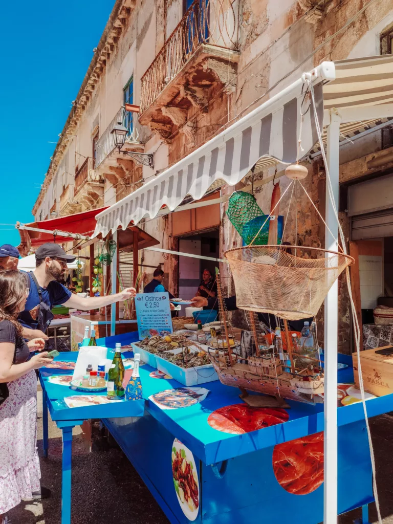 Ortigia Street Market, Ortigia Siracusa, Sicily