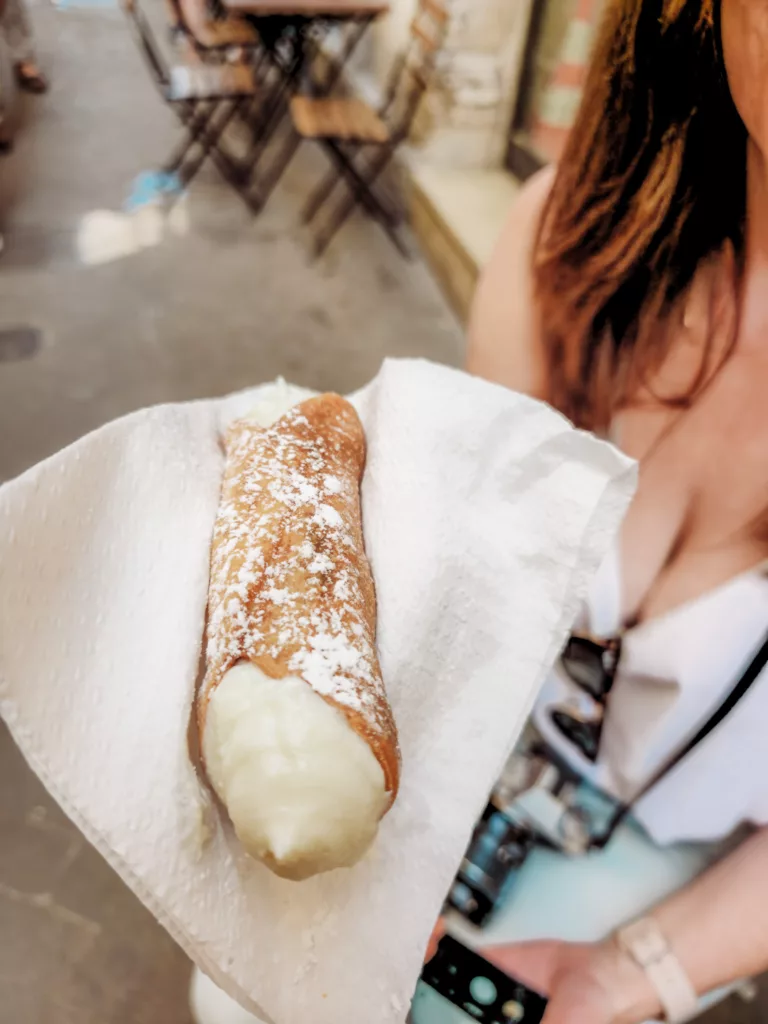 gluten free cannoli Ortigia Sicily