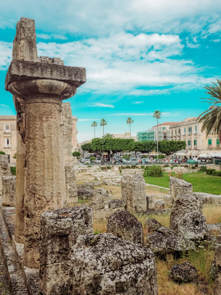 Temple of Apollo, Ortigia Sicily