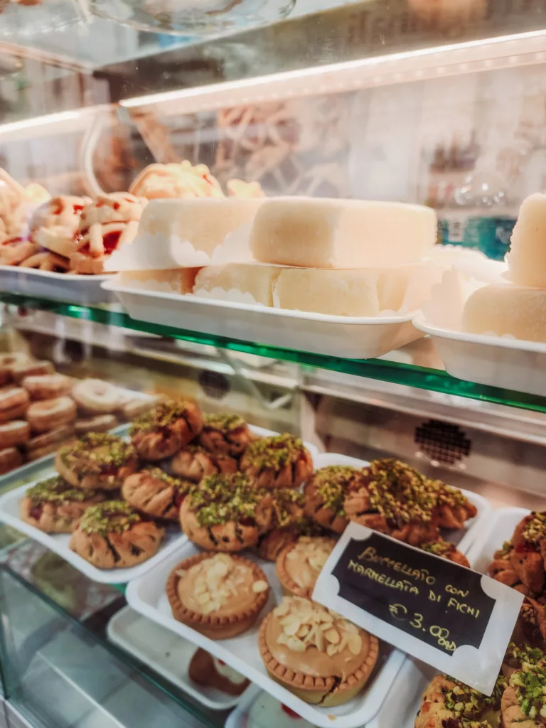 delicious biscuits and baked goods in Ortigia Siracusa Sicily